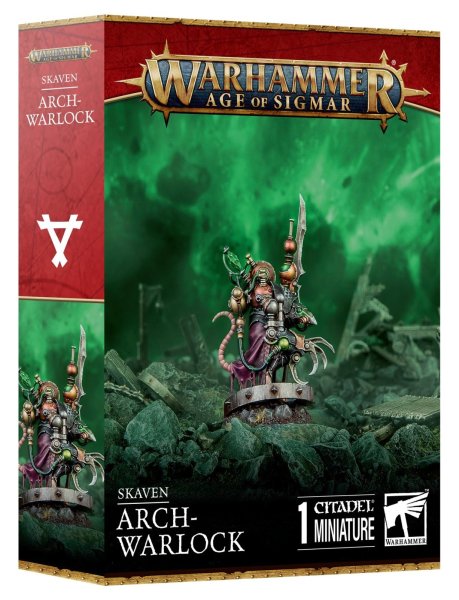 画像1: 【2024年9月21日発売予定】[スケイヴン] ARCH-WARLOCK (1)